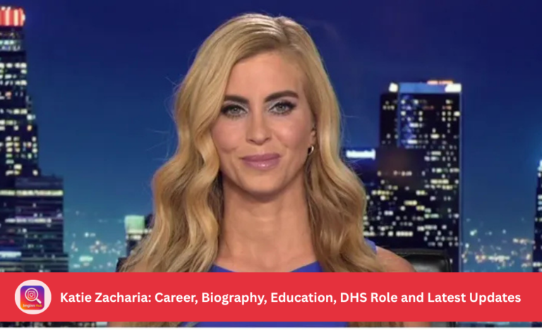 Katie Zacharia: Career, Biography, Education, DHS Role and Latest Updates katie zacharia